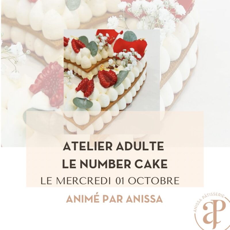 Atelier Adulte - Number cake du 01/10/2025