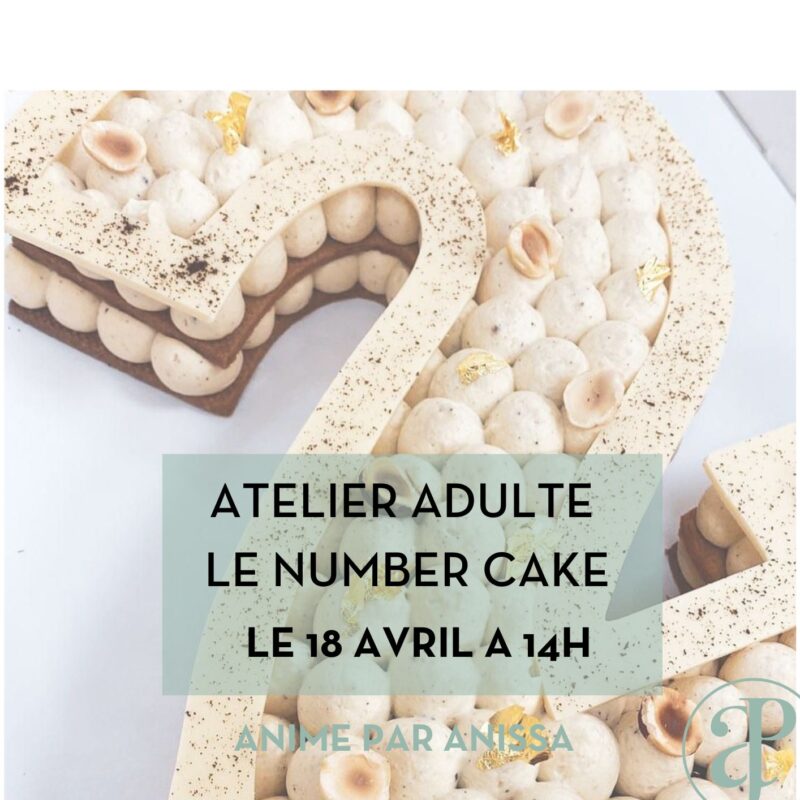 Atelier Adulte - Number cake du 18/04/2026