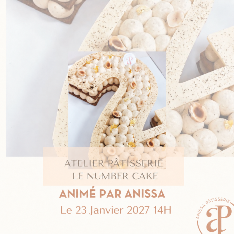 Atelier Adulte - Number cake du 23/01/2027
