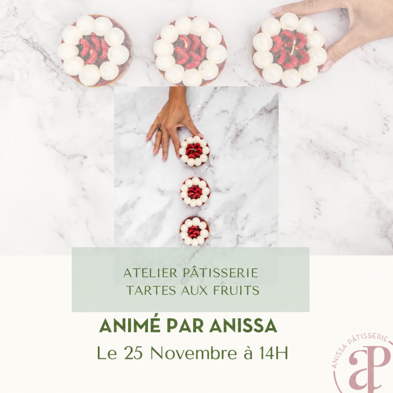Atelier Adulte - Tartes de saison du 25/11/2026