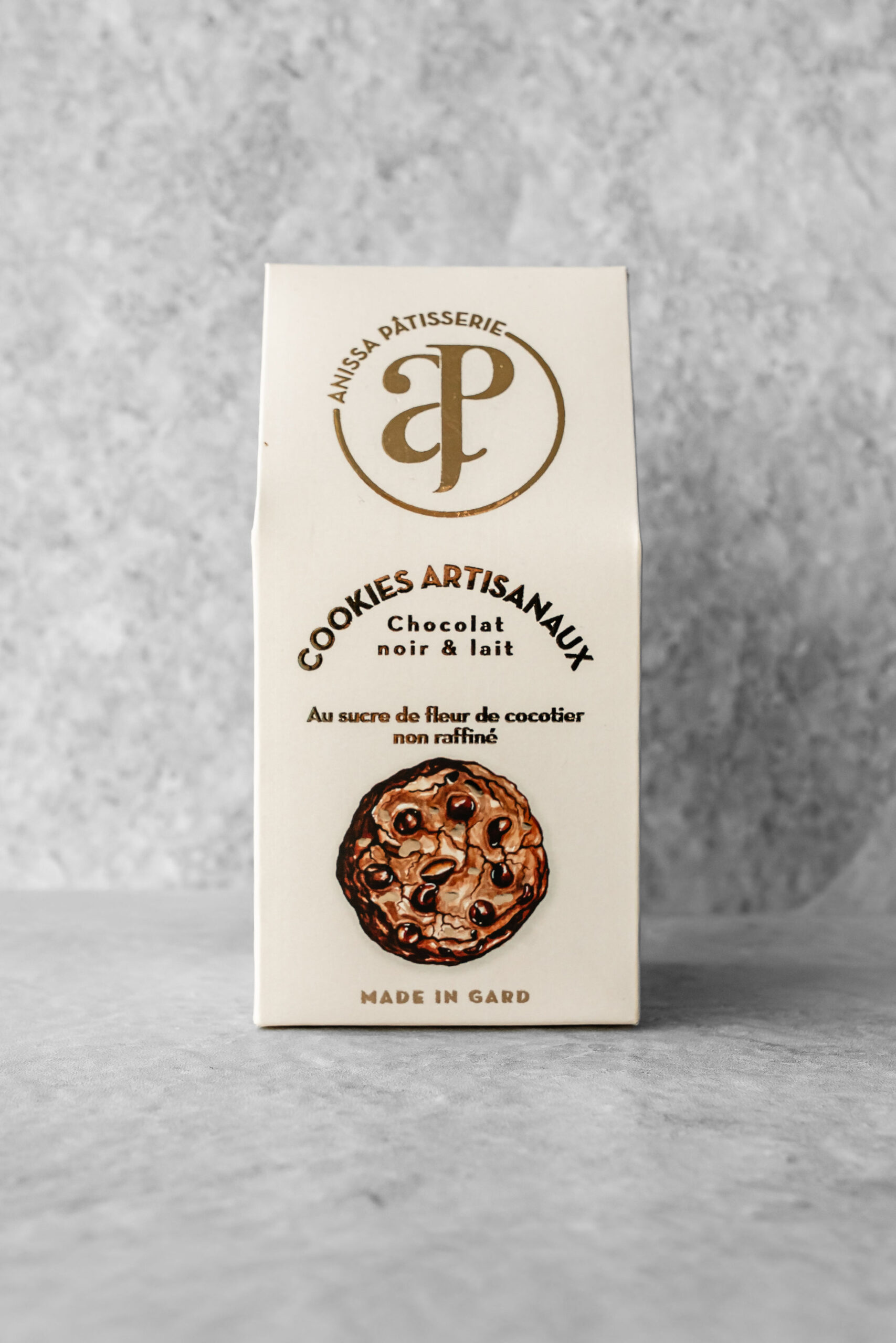 COOKIES CHOCOLAT NOIR ET LAIT (boite de 5)